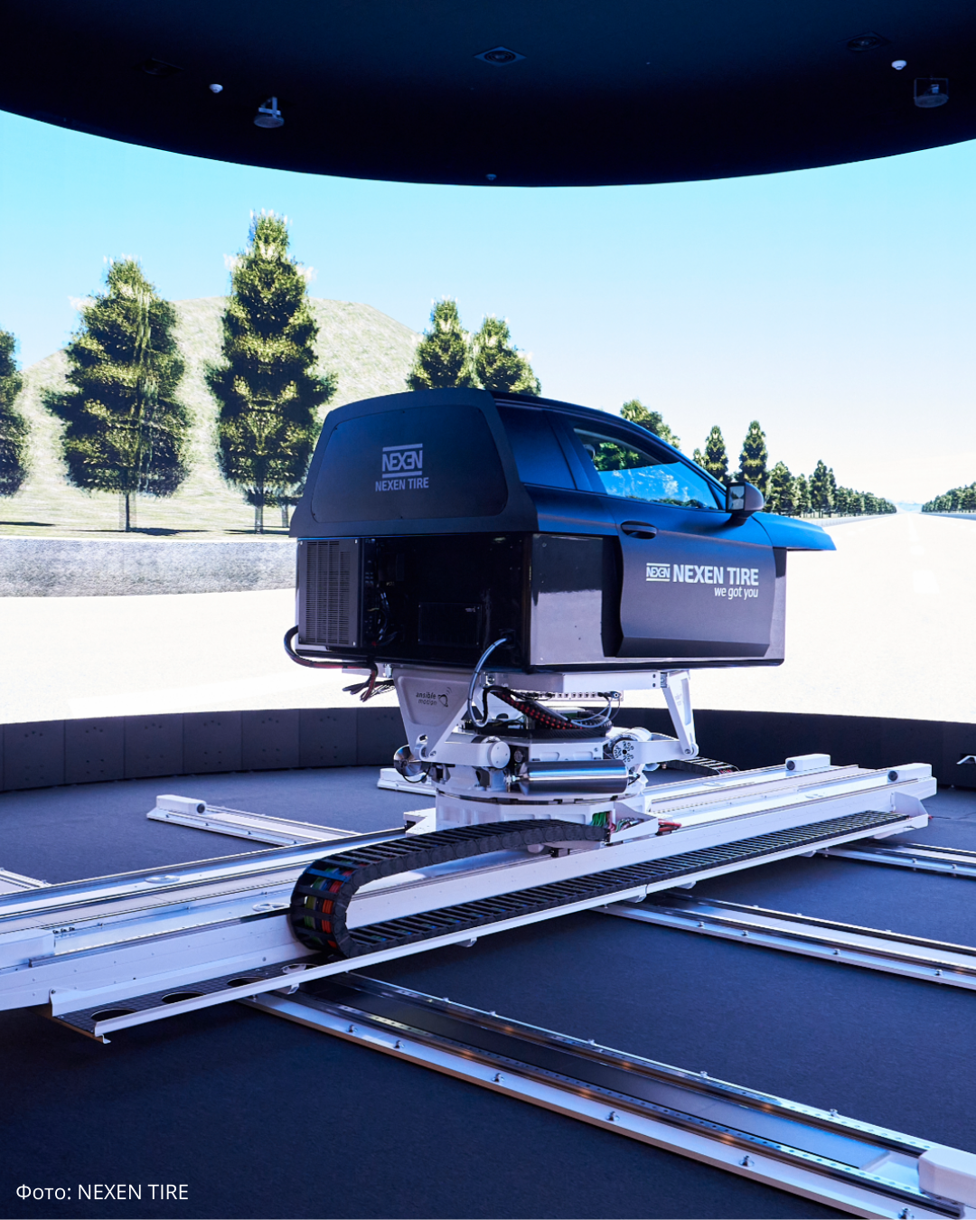 Симулятор: следующий шаг Nexen в цифровой разработке шин